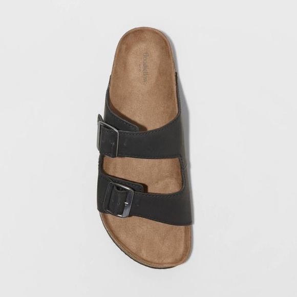 Mens Ashwin Footbed Sandals Goodfellow 
